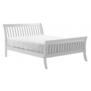 Lapaz Pine Bed 4 Foot White