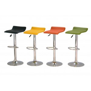 Bar Stool Model 8 Red (Sold...