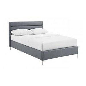 Arco PU Double Bed Grey