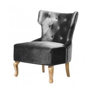 Norton Velvet Chair Grey (2s)